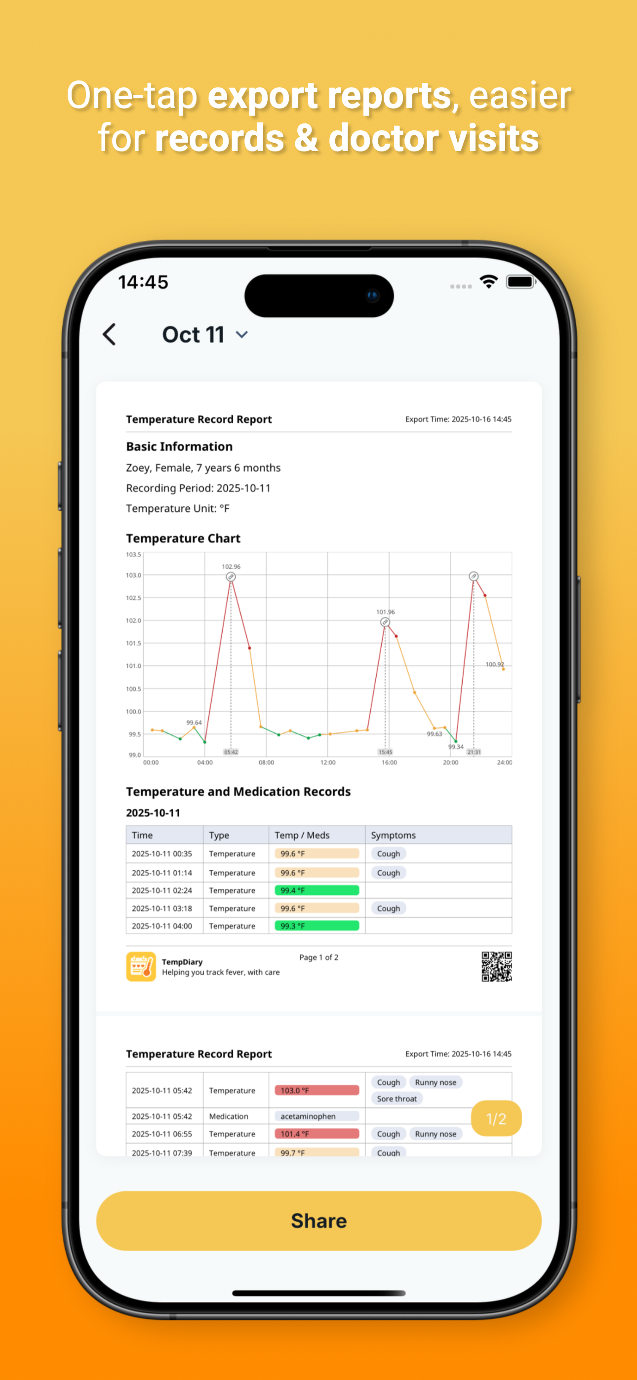 TempDiary Screenshot 6